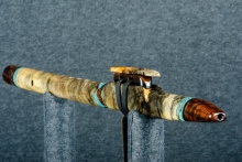 Buckeye Burl Native American Flute, Minor, High D-5, #P16Ga (2)